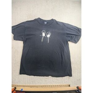 Vintage House‎ of Blues Blues Brothers T-Shirt XXL Black Elwood & Jake Graphic